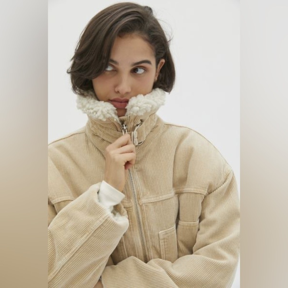 BDG Corduroy Sherpa Lined Utility Jacket